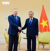 Tổng Bí thư Tô Lâm tiếp một số doanh nghiệp tại Liên bang Nga
