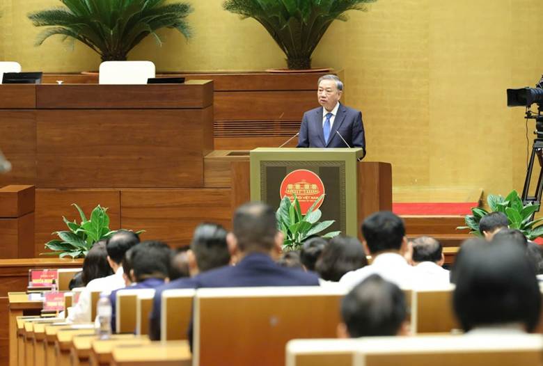 
Tổng Bí thư Tô Lâm: Chúng ta phải dám nghĩ lớn, hành động lớn, thực hiện những cải cách lớn với quyết tâm chính trị cao nhất và nỗ lực bền bỉ nhất - Ảnh VGP/Nhật Bắc
