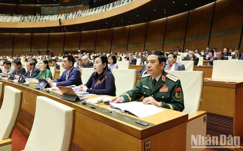 
Các đại biểu Quốc hội tham dự phiên họp.