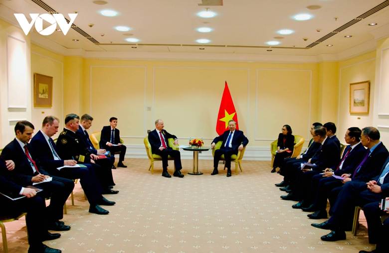 
Tổng Bí thư Tô Lâm tiếp Chủ tịch Hội đồng Biển, nguyên Thư ký Hội đồng an ninh Nga Patrusev