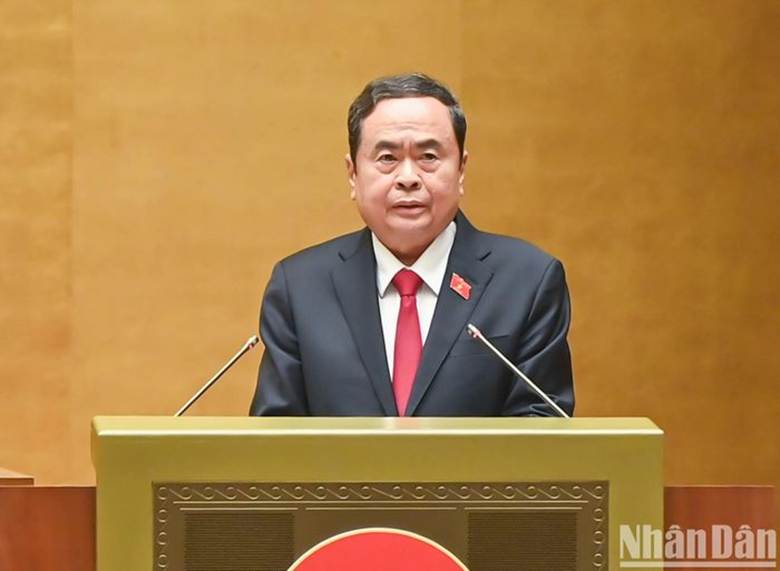 Phát biểu khai mạc Kỳ họp, Chủ tịch Quốc hội Trần Thanh Mẫn cho biết, Quốc hội sẽ làm việc trong 37 ngày, chia thành 2 đợt, để xem xét, thảo luận và quyết định khối lượng công việc lớn nhất của các kỳ họp Quốc hội từ trước đến nay, với nhiều nội dung đặc biệt quan trọng trên tất cả các lĩnh vực: lập hiến-lập pháp, giám sát tối cao và quyết định các vấn đề quan trọng của đất nước.