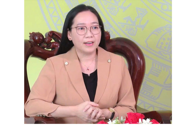 Đồng chí Nguyễn Thị Hồng Nhung.