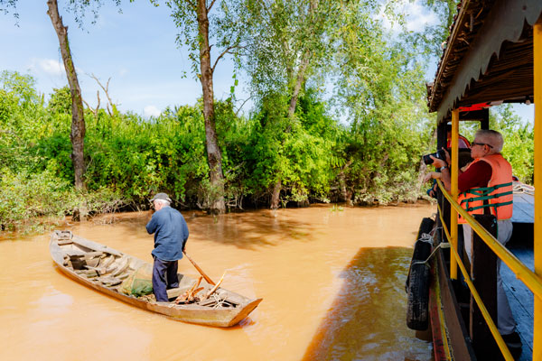 Trong không gian địa lý mới của tỉnh sở hữu nhiều tiềm năng du lịch miệt vườn sông nước.

