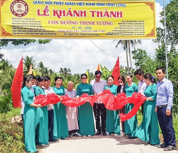 Công tác từ thiện xã hội được Giáo hội Phật giáo Việt Nam tỉnh chú trọng thực hiện.

