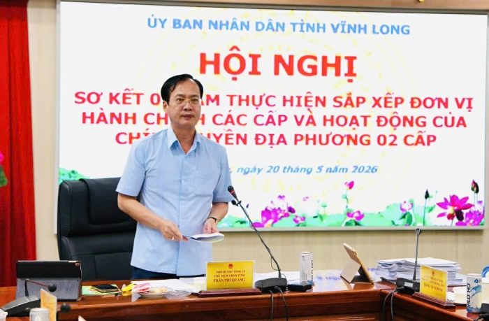 Vĩnh Long sơ kết 1 năm thực hiện sắp xếp đơn vị hành chính các cấp và hoạt động của chính quyền địa phương 2 cấp