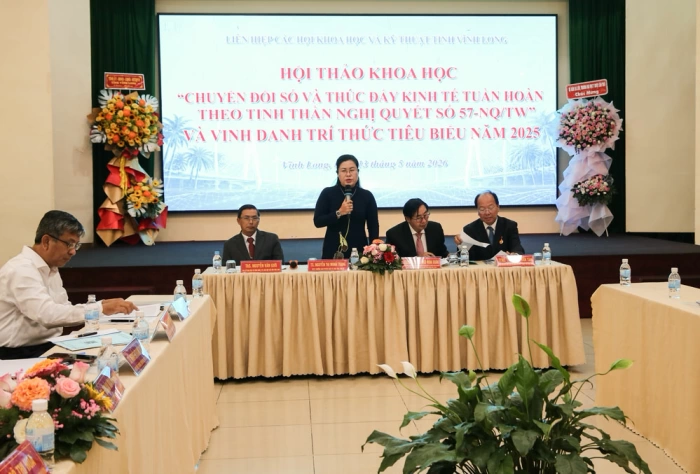 Hội thảo khoa học “Chuyển đổi số và thúc đẩy kinh tế tuần hoàn theo tinh thần Nghị quyết số 57-NQ/TW” và vinh danh 89 trí thức tiêu biểu năm 2025