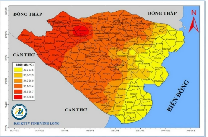 Nắng nóng có khả năng kết thúc vào ngày 14/5