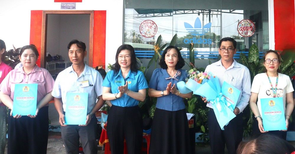 Thành lập Công đoàn cơ sở Chi nhánh Công ty TNHH Hằng Đại Long An.