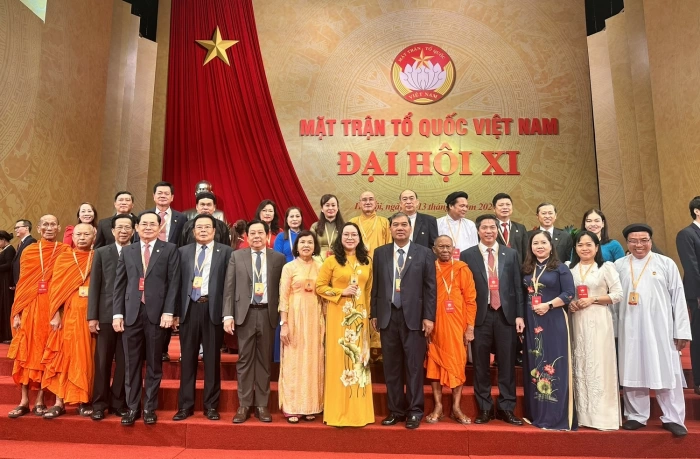 Hoạt động của Đoàn đại biểu tỉnh Vĩnh Long tại Đại hội đại biểu toàn quốc MTTQ Việt Nam lần thứ XI