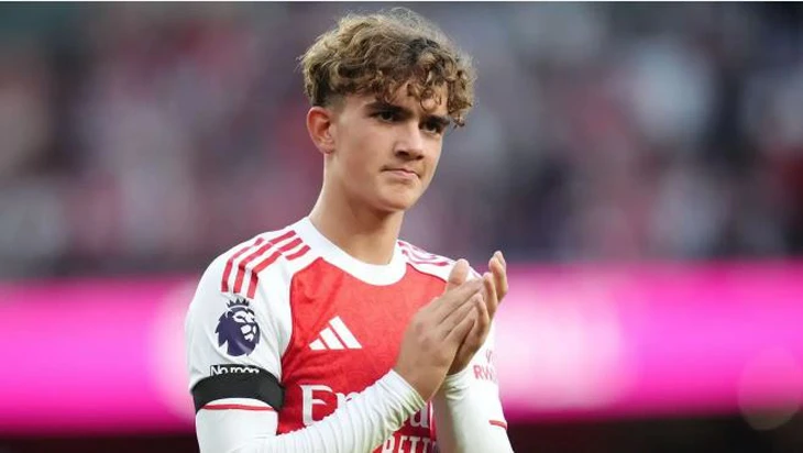 Max Dowman đã phá hàng loạt kỷ lục ở mùa giải này - Ảnh: Arsenal FC

