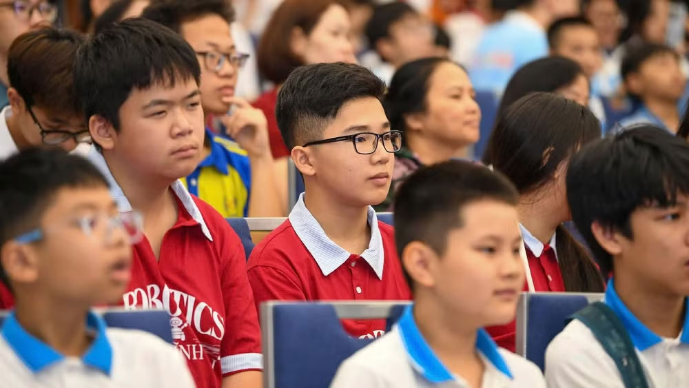 Cuộc thi thu hút sự tham gia rộng khắp của học sinh đến từ nhiều vùng miền.