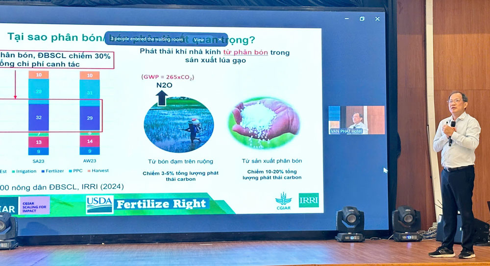 Hội thảo là hoạt động thiết thực nhằm hỗ trợ triển khai Đề án “Phát triển bền vững một triệu hecta lúa chất lượng cao.