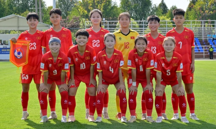 Lịch thi đấu và trực tiếp U17 nữ châu Á 2026: U17 nữ Việt Nam gặp đội Trung Quốc