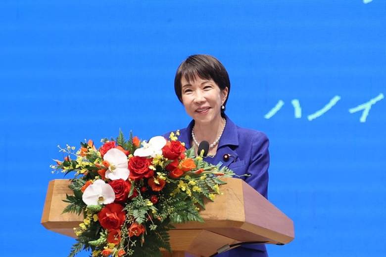 Thủ tướng Nhật Bản Takaichi Sanae: Việt Nam, đúng như tên gọi khác của Hà Nội là Thăng Long - nghĩa là rồng bay lên, đang phát triển với tốc độ hết sức ấn tượng - Ảnh: VGP/Nhật Bắc