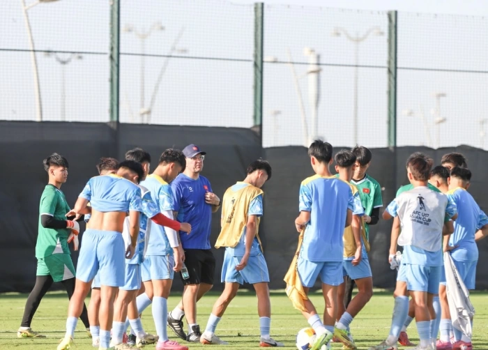 U17 Việt Nam tập buổi đầu tiên, sẵn sàng chinh phục vé dự World Cup