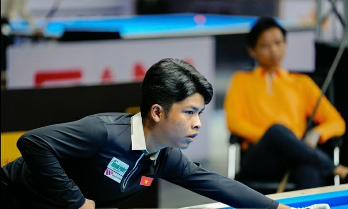Tay cơ Việt Nam 17 tuổi làm nên bất ngờ ở World Cup billiards