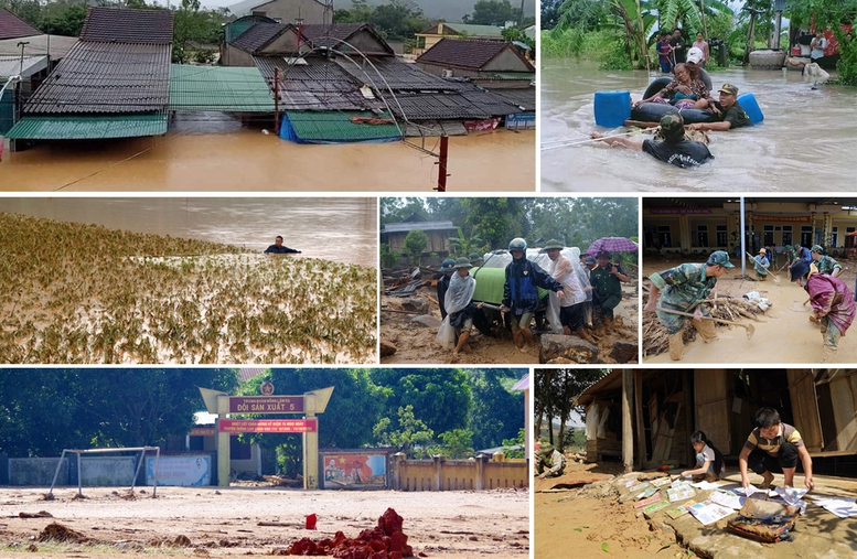 Năm 2024, 2025 liên tiếp xảy ra các trận bão, mưa lũ lớn vượt mức lịch sử, ngập lụt nghiêm trọng, sạt lở đất, lũ ống, lũ quét ở nhiều địa phương, gây thiệt hại hết sức nặng nề về tính mạng, tài sản, cơ sở hạ tầng...