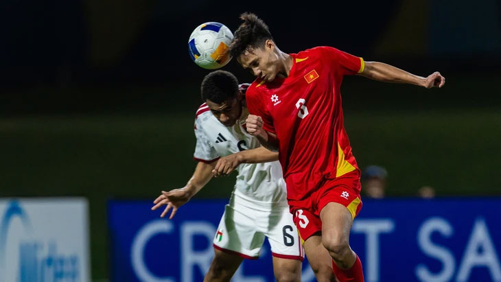 U17 Việt Nam có trận cầu xuất sắc trước U17 UAE - Ảnh: AFC