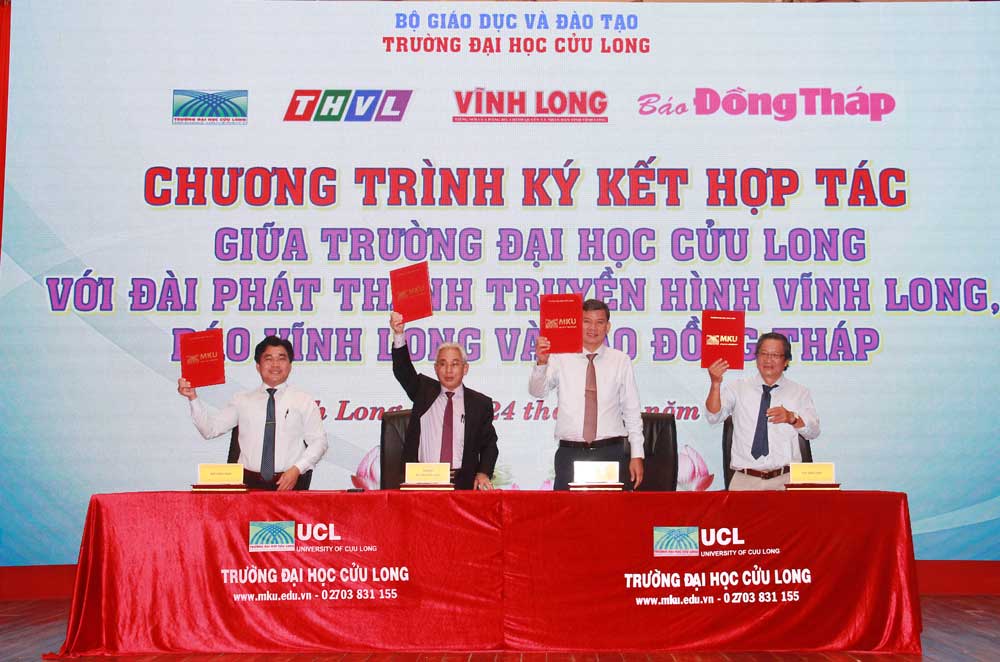 Các cơ quan báo chí ký kết hợp tác với trường đại học, tăng cường hợp tác trong thông tin tuyên truyền và nâng cao chất lượng giáo dục- đào tạo.