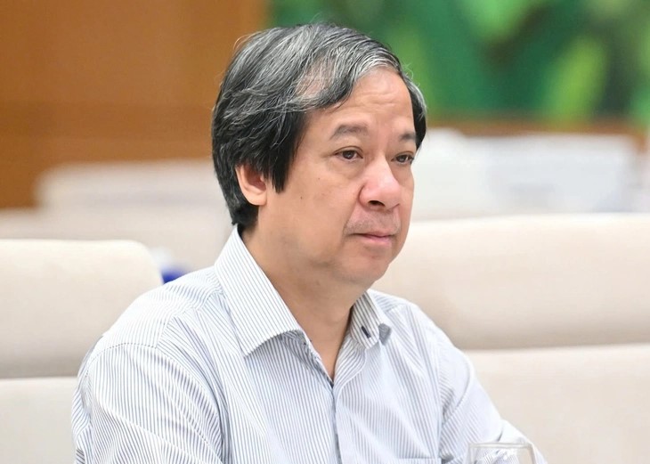 Bộ trưởng Nguyễn Kim Sơn (Ảnh: GIA HÂN)