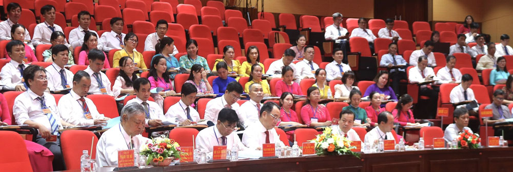 Đại biểu tham dự đại hội.