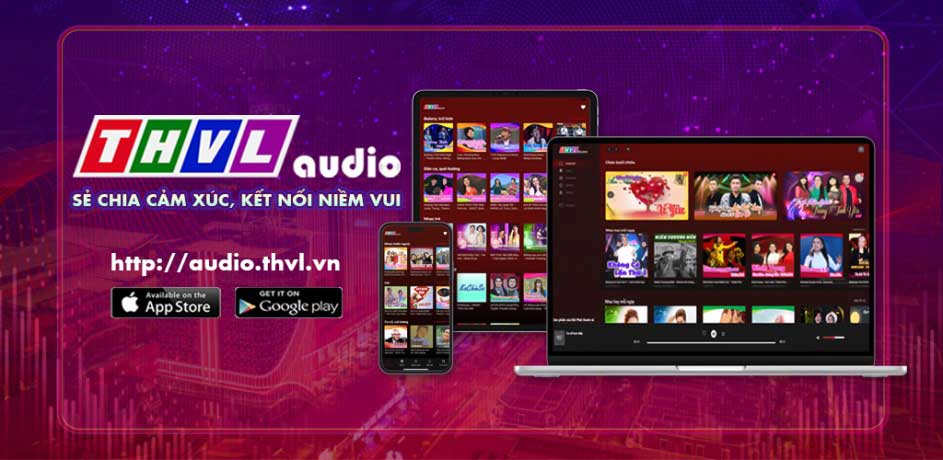 Ứng dụng nghe phát thanh trực tuyến THVLaudio.