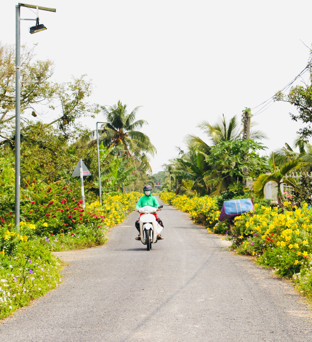 Phát huy vai trò tiên phong, gương mẫu, xã An Phước xây dựng thành công NTM kiểu mẫu, 
diện mạo nông thôn khởi sắc.