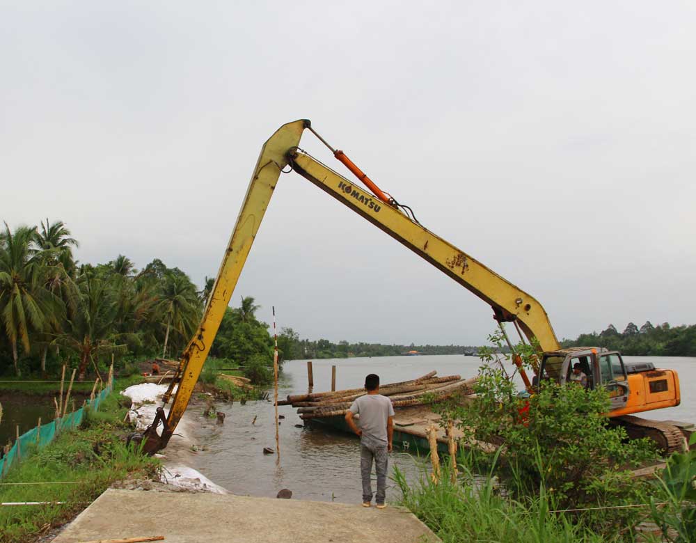 Ngành chức năng tăng cường thực hiện các biện pháp phòng chống thiên tai.