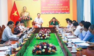 Thẩm tra các dự thảo nghị quyết, đề án do UBND tỉnh trình HĐND tỉnh tại kỳ họp chuyên đề lần thứ 8