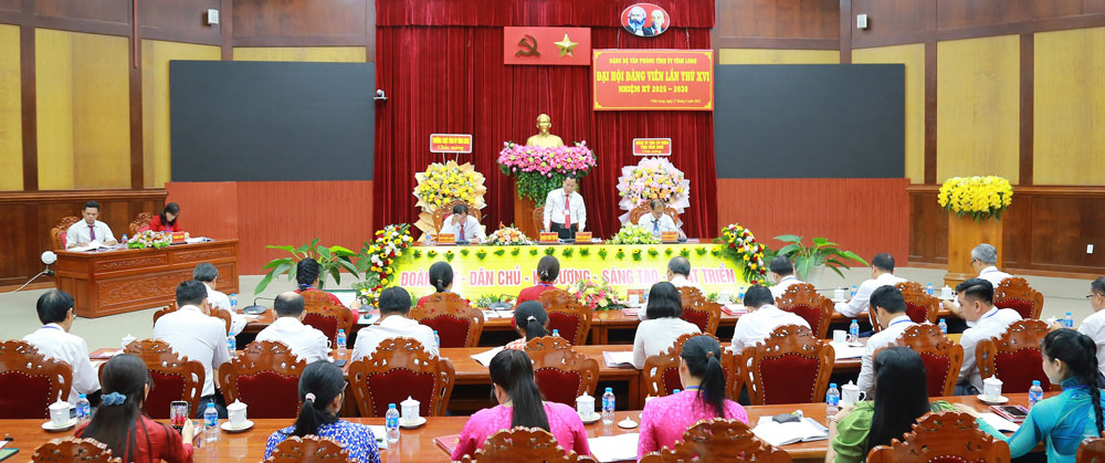 Đại hội Đảng viên Đảng bộ Văn phòng Tỉnh ủy lần thứ XVI, nhiệm kỳ 2025-2030.