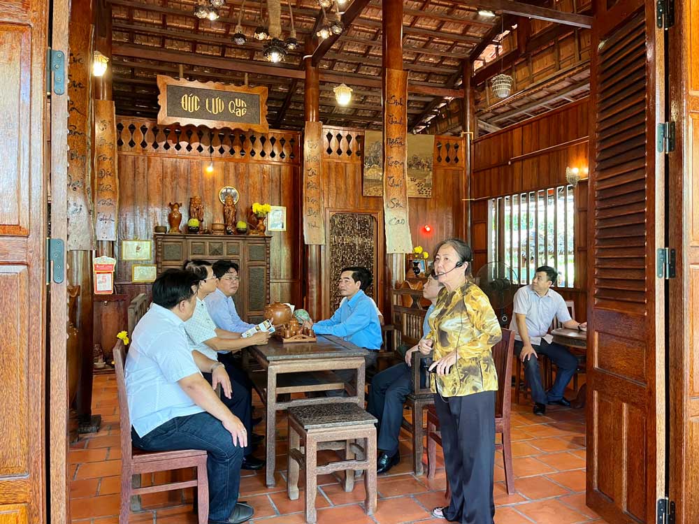 Khu du lịch nhà dừa Coco Home đạt chứng nhận OCOP 3 sao.