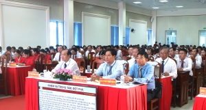 Đại hội đại biểu Đảng bộ Bệnh viện đa khoa Vĩnh Long lần thứ XIII