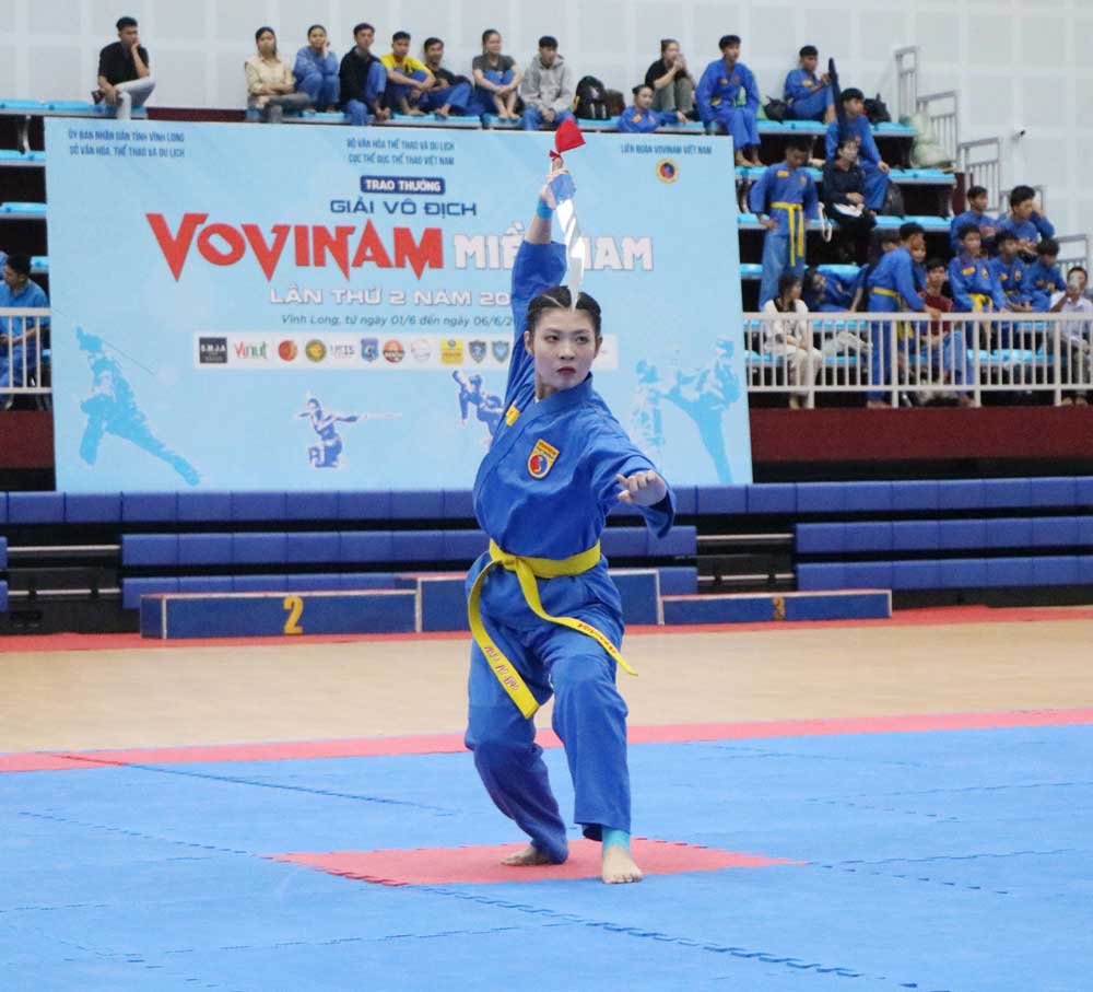Vovinam Vĩnh Long giành được tổng cộng 26 HC (8 HCV, 7 HCB, 11 HCĐ).