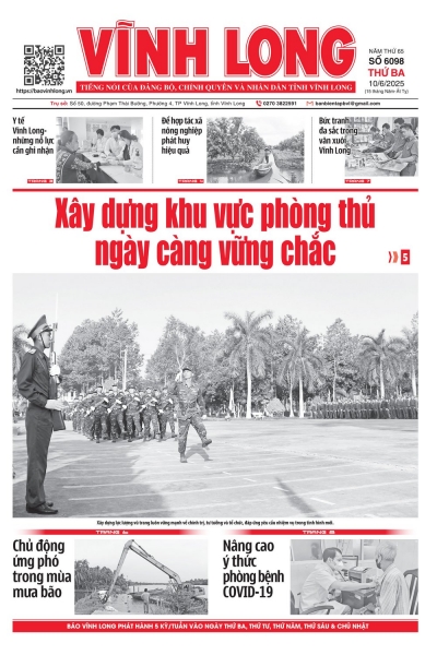 Xem báo in số 6098 thứ ba ngày 9/6/2025