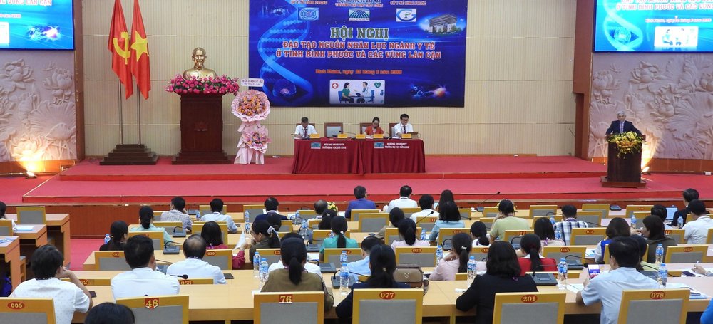 Hội nghị đào tạo nguồn nhân lực ngành y tế.

