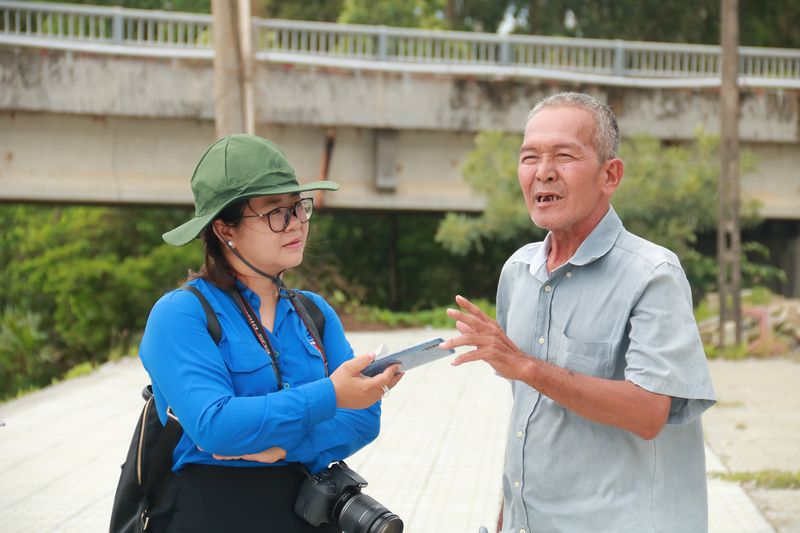 Động lực giúp nhà báo Cao Thị Huyền vượt qua khó khăn, thử thách chính là lòng yêu nghề. 
