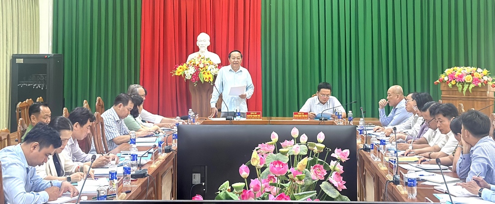 Tổ công tác do Phó Bí thư Thường trực Tỉnh ủy- Nguyễn Thành Thế làm tổ trưởng làm việc tại phường Bình Minh.
