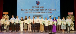 Trao Giải báo chí Phan Ngọc Hiển TP Cần Thơ lần thứ XIX