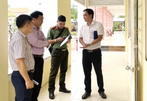 Các điểm thi cơ bản hoàn tất việc chuẩn bị phục vụ kỳ thi tốt nghiệp THPT