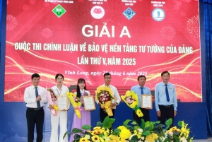 Trao giải Cuộc thi chính luận về bảo vệ nền tảng tư tưởng của Đảng