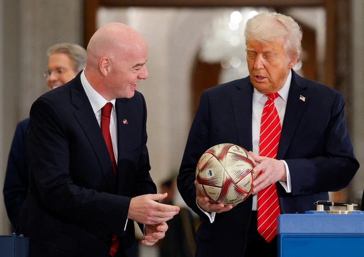 
FIFA xem xét đề xuất nâng Club World Cup lên 48 đội sau giải đấu tại Mỹ mùa hè này - Ảnh: REUTERS