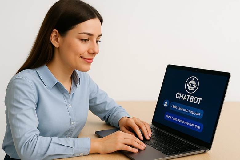 Chatbot hỗ trợ con người trả lời những câu hỏi cơ bản

