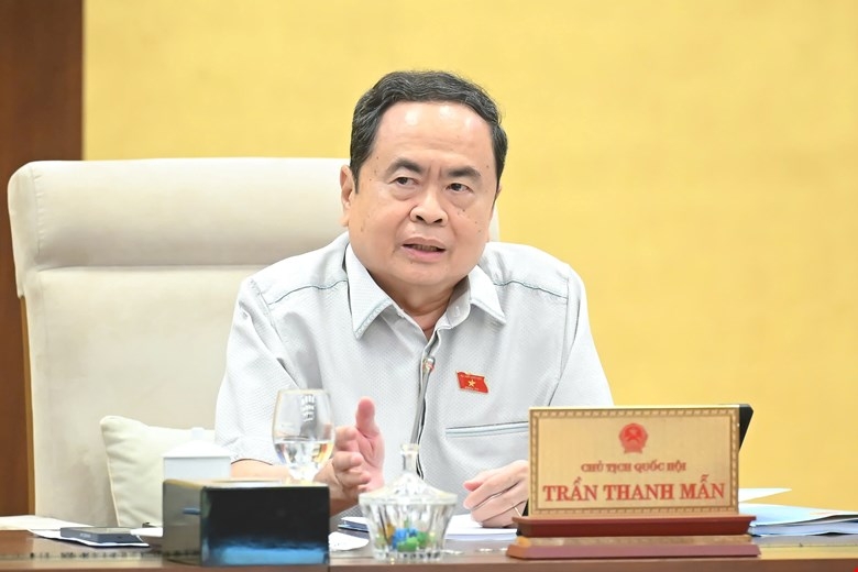 Chủ tịch Quốc hội Trần Thanh Mẫn. (Ảnh: Quốc hội)