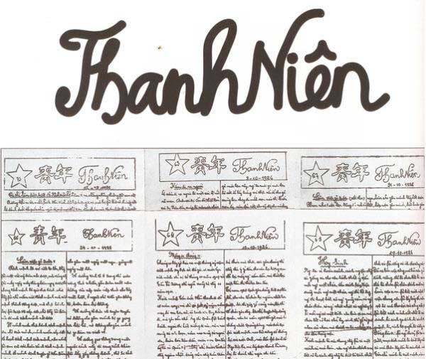 Trang bìa các số Báo Thanh Niên