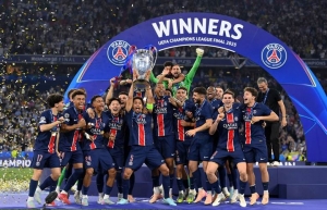 Đại thắng 5-0 trước Inter Milan, PSG lần đầu vô địch Champions League