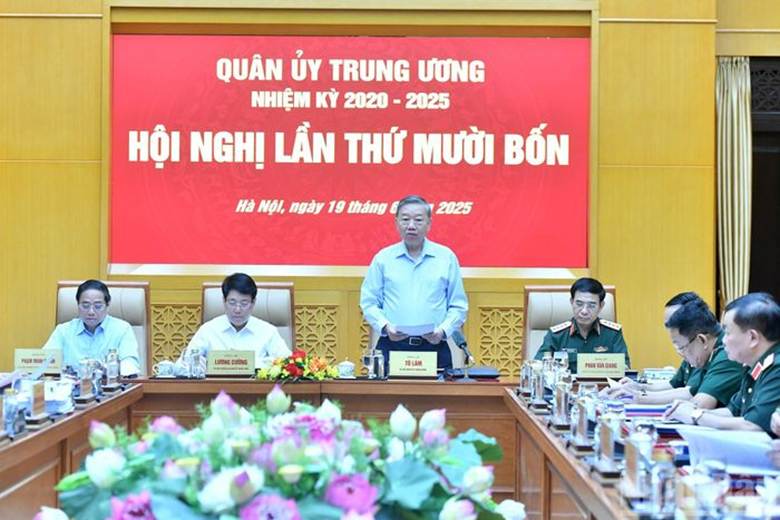 Tổng Bí thư Tô Lâm chủ trì Hội nghị Quân ủy Trung ương lần thứ 14