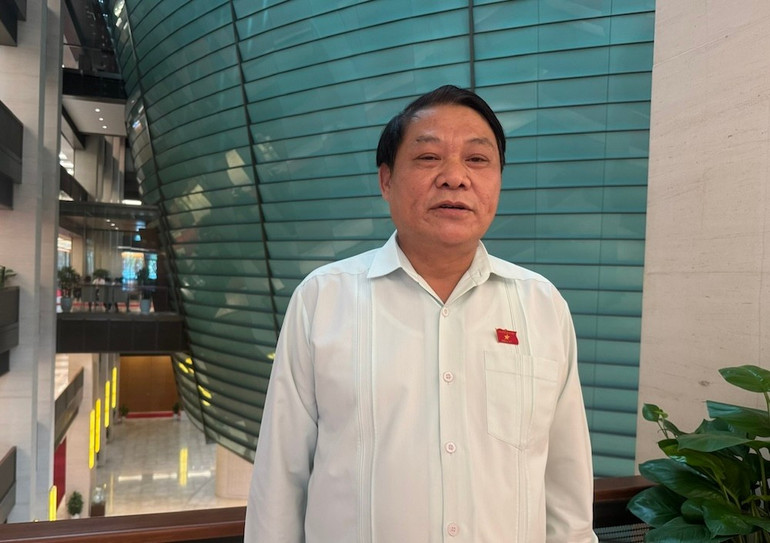 Đại biểu Nguyễn Thành Nam (Phó trưởng Đoàn đại biểu Quốc hội chuyên trách tỉnh Phú Thọ). (Ảnh: TH)
