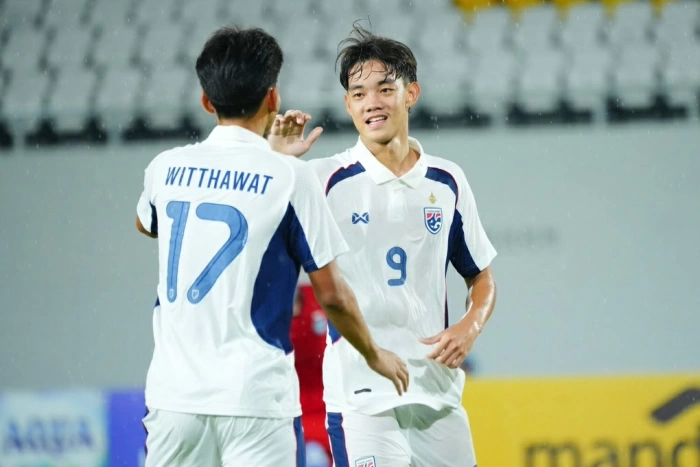 U19 Thái Lan thắng đậm, chiếm lợi thế lớn ở cuộc đua giành vé đi tiếp