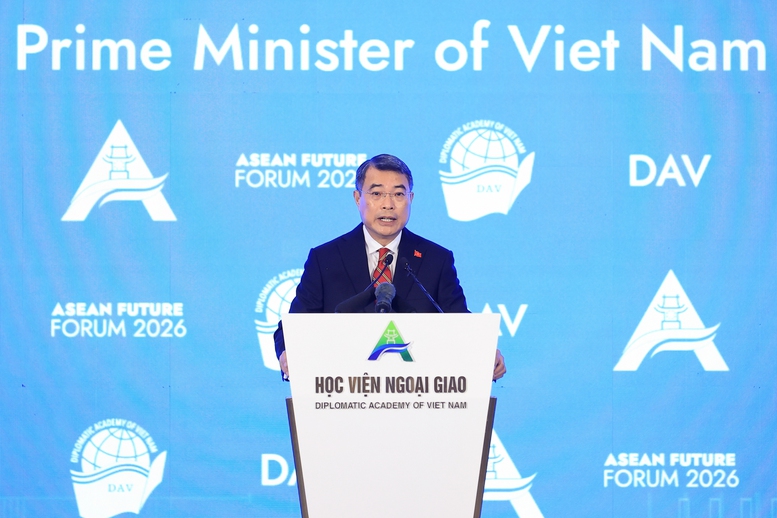 Thủ tướng Chính phủ Lê Minh Hưng phát biểu khai mạc Diễn đàn - Ảnh: VGP/Nhật Bắc