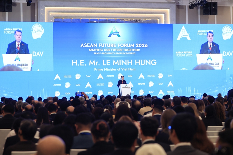 Thủ tướng nêu rõ, Diễn đàn Tương lai ASEAN 2026 mang ý nghĩa đặc biệt quan trọng - Ảnh: VGP/Nhật Bắc